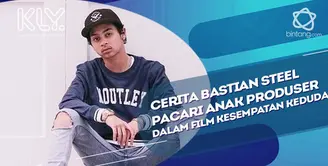 Bastian Steel ceritakan kisah serunya saat berpacaran dengan anak produser di film garapan Raffi Ahmad ini.