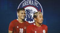 Arema FC - Muhammad Rafli, Kushedya Hari Yudo, Timnas Indonesia (Bola.com/Adreanus Titus)