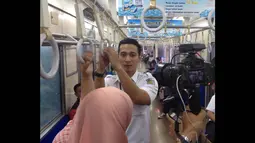 Sebelum memutuskan bergabung dengan KCJ, Yudi Ramdhan pernah menjadi seorang model yang telah membintangi sejumlah iklan, Jakarta, (8/10/14). (Liputan6.com/Ibnu Anshari) 