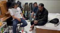 Polisi menangkap Virgoun Putra Tambunan atau akrab disapa Virgoun atas kasus penyalahgunaan narkoba jenis sabu. (Ady Anugrahadi).