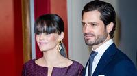 Putri Sofia dan Pangeran Carl Philip dari Swedia. (Tangkapan Layar Instagram @kungahuset)