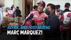 Sesi foto para pebalap MotoGP dengan Presiden Jokowi jadi bagian dari acara kunjungan Marc Marquez dan kawan-kawan ke Istana Negara.