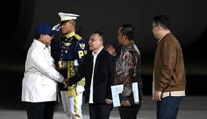 Presiden Prabowo Subianto  tiba di Indonesia Usai menyelesaikan rangkaian kunjungan kenegaraan di Australia. (Foto. Biro Pers Sekretariat Presiden)