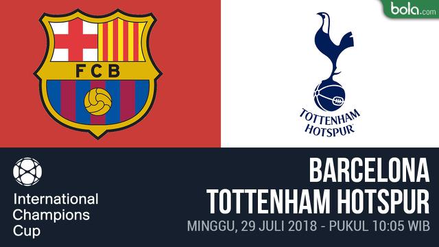 Jadwal Siaran Langsung Icc Tvri Barcelona Vs Tottenham Hotspur