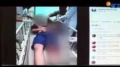 Ada tiga foto yang diupload pemilik akun bernama Christian Ferdian Salim yang tak lain adalah kakak korban penganiayaan.