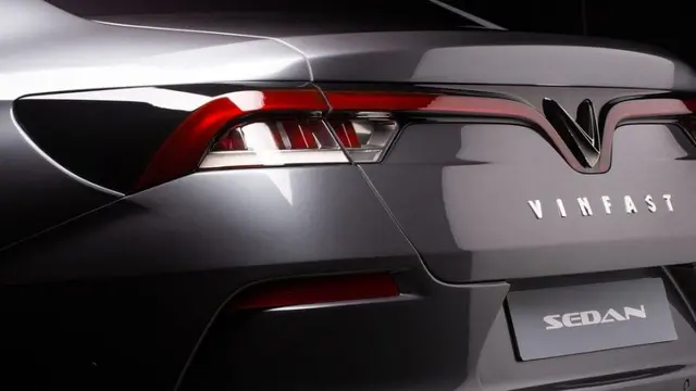 Bagian buritan sedan VinFast