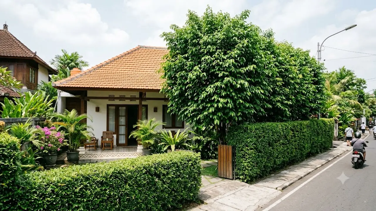 Ide Pagar Rumah dengan Glodokan Tiang