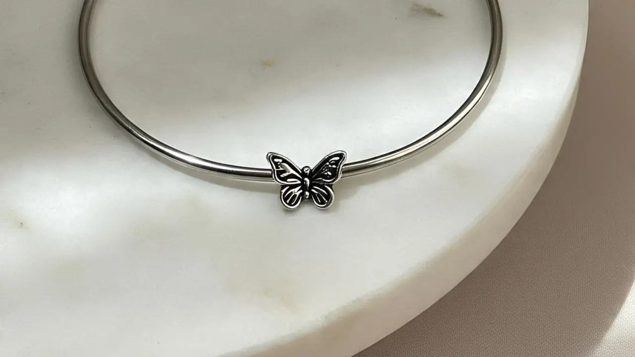Gelang Emas Putih