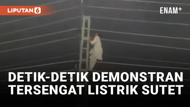 VIDEO: Pria Tersengat Listrik saat Protes Percobaan Pembunuhan Imran Khan