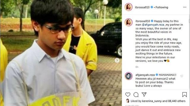 Afgan Ulang Tahun yang ke-31