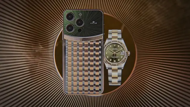 iPhone 13 Pro Olive Rays (Tangkapan Layar YouTube Caviar Global)