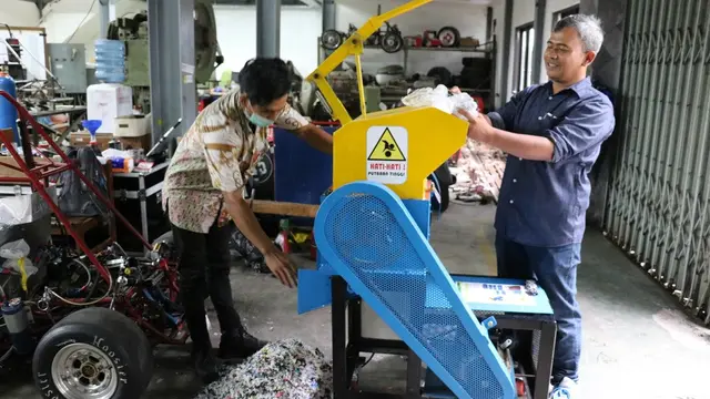 mesin pencacah kresek