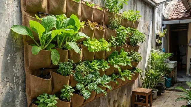 Model Kebun Sayur Rumah Urban Farming