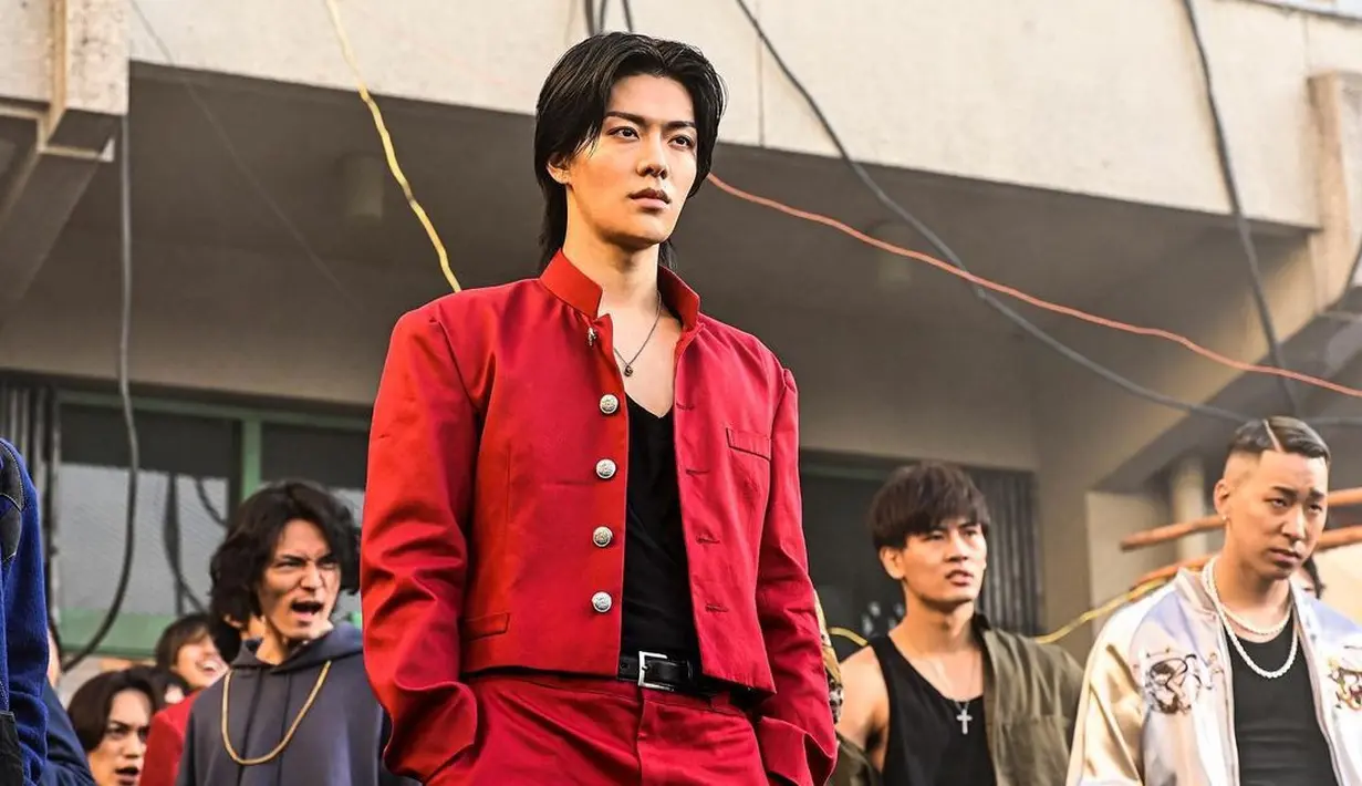 Yuta Nakamoto alias Yuta NCT dalam film High and Low The Worst X (Cross). (Sumber: Instagram @high_low_official)