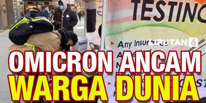 VIDEO: Omicron Menggila! Kota New York Kembali Bermasker