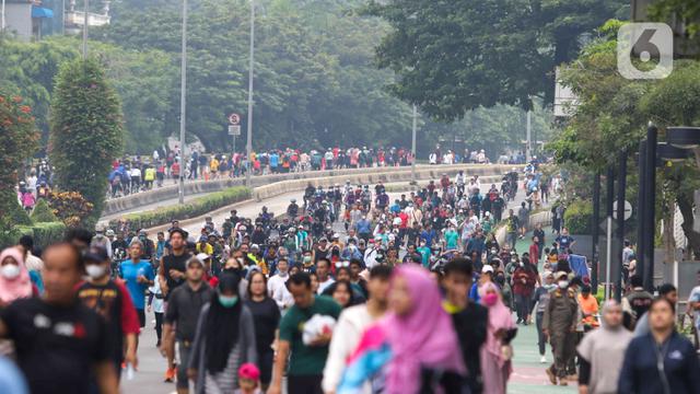 Car Free Day Jakarta Diberlakukan Kembali, Warga Membeludak