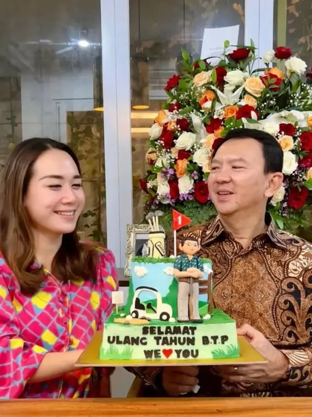 7 Momen Ulang Tahun Ahok ke-56 , Dirayakan Romantis dengan Istri