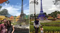 Ada Perkampungan Eropa Lengkap dengan Menara Eiffel di Bogor