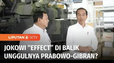 Prabowo-Gibran unggul di sejumlah hasil hitung cepat di Pilpres 2024. Benarkah Jokowi Effect punya peran besar atas unggulnya paslon nomor urut 2 di quick count. Kita Diskusi.