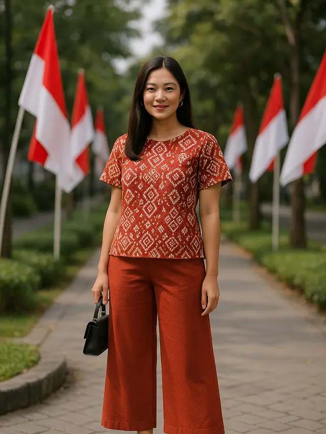 7 Ide Outfit untuk Malam Tirakatan 17 Agustus 1945 HUT RI ke-80, Tampilan yang Nyaman dan Penuh Nuansa Nasionalisme