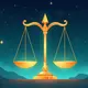 logo ramalan zodiak libra (sumber: AI generated)