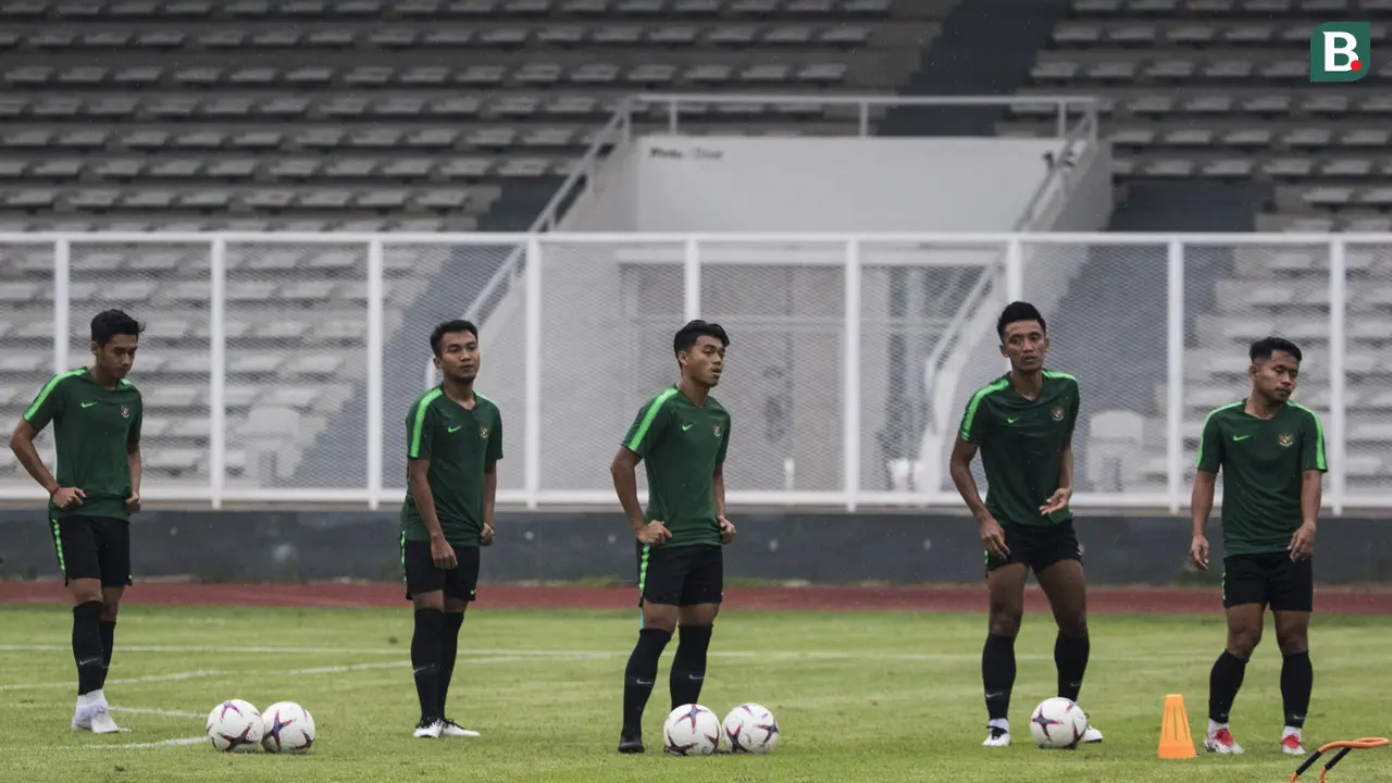 Latihan Timnas Indonesia