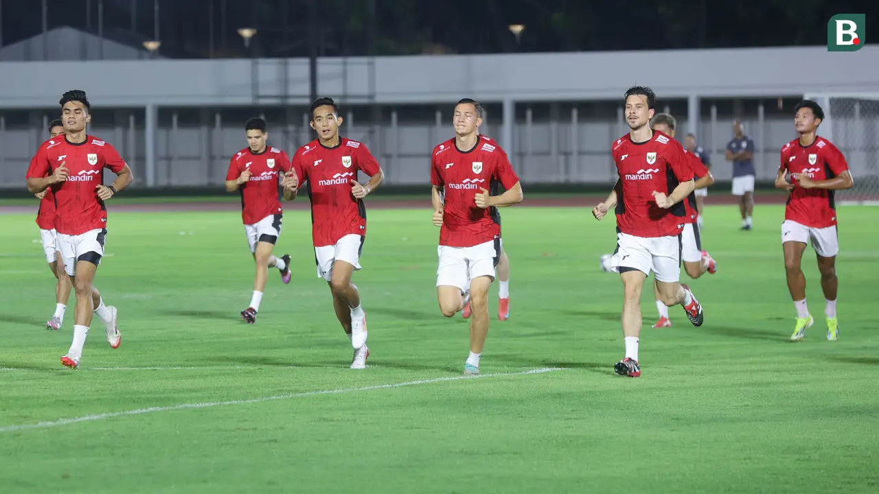 Latihan Timnas Indonesia