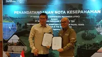 ITDC menggandeng PT Indonesian Paradise Property Tbk untuk membangun n kawasan padel tennis di Mandalika, Nusa Tenggara Barat dan Nusa Dua, Bali. (Arief/Liputan6.com)