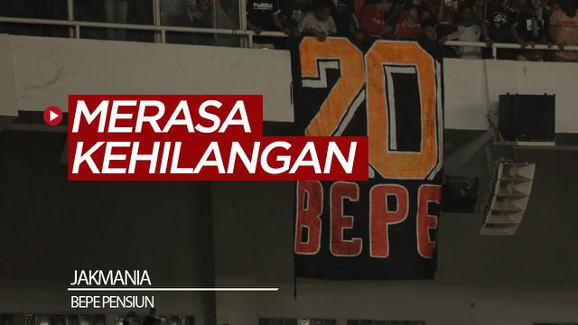 Berita video beberapa Jakmania mengungkapkan rasa kehilangan mereka terhadap Bambang Pamungkas, yang memutuskan pensiun setelah pertandingan Persija Jakarta vs Persebaya Surabaya di SUGBK.
