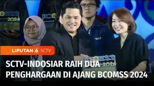 VIDEO: SCTV-Indosiar Meraih Dua Penghargaan dalam Ajang BCOMSS 2024