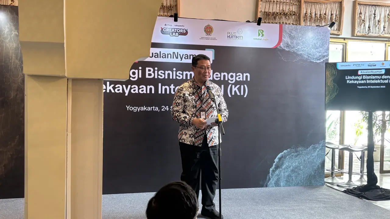 Kepala Dinas Koperasi dan UMKM Daerah Istimewa Yogyakarta (DIY), Agus Mulyono.