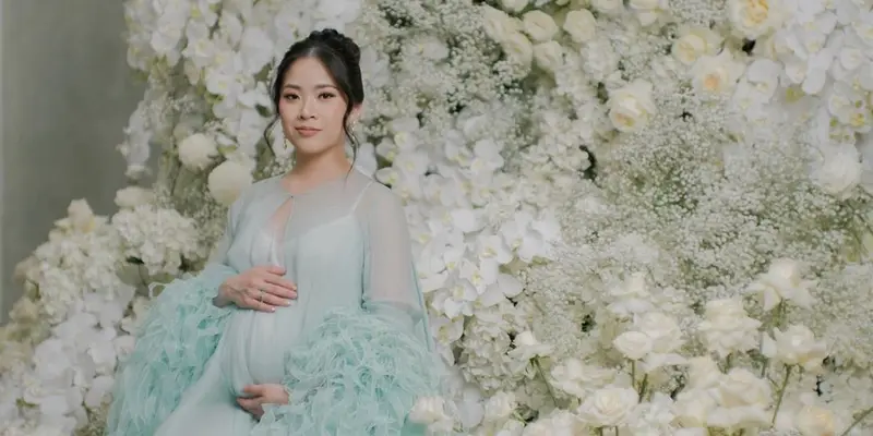 Telah Melahirkan Anak Pertama, Ini Potret Maternity Shoot Jessica Tanoesoedibjo