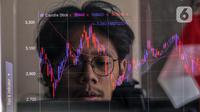 Indeks Harga Saham Gabungan (IHSG) ditutup menguat 61,43 poin atau 0,86% ke level 7.195,71. (Liputan6.com/Angga Yuniar)