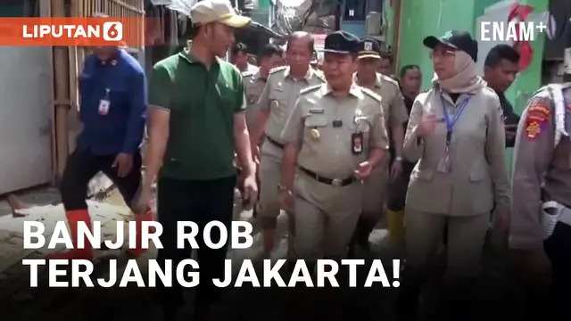 Banjir Rob Terjang Jakarta, Pj Gubernur Perintahkan Bantuan