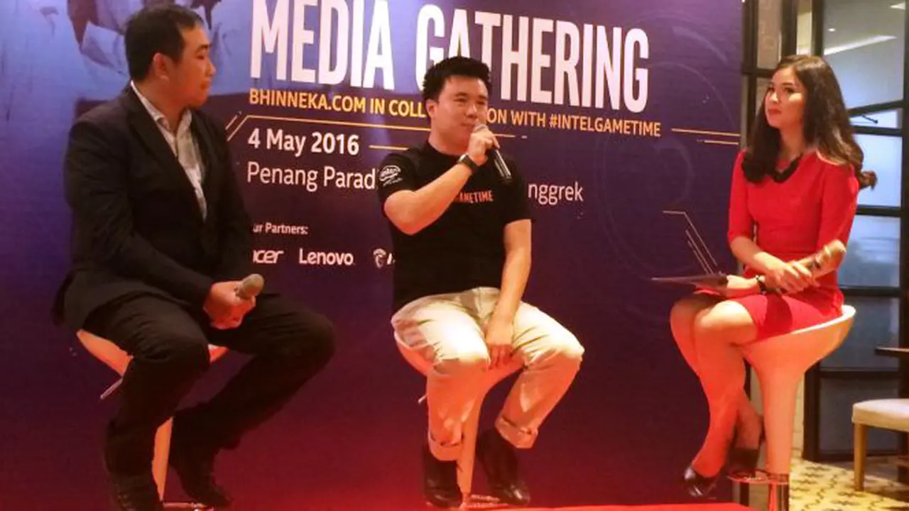 Suasana Media Gathering Kolaborasi Bhinneka.com dan Intel