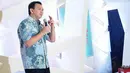  Pria yang akrab disapa Ahok itu memberikan penjelasan tentang pentingnya souvenir yang mampu mempromosikan daerah Jakarta (Liputan6.com/Faial Fanani) 