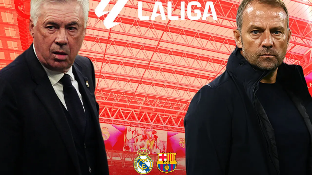 Liga Spanyol - Real Madrid Vs Barcelona - Duel Pelatih