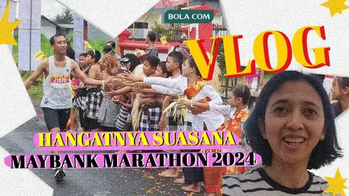 VIDEO Vlog: Keindahan Alam dan Budaya Bali, Warnai Maybank Marathon 2024