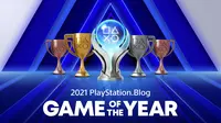 Daftar pemenang Game of the Year 2021 versi PlayStation. (Doc: Sony PlayStation)