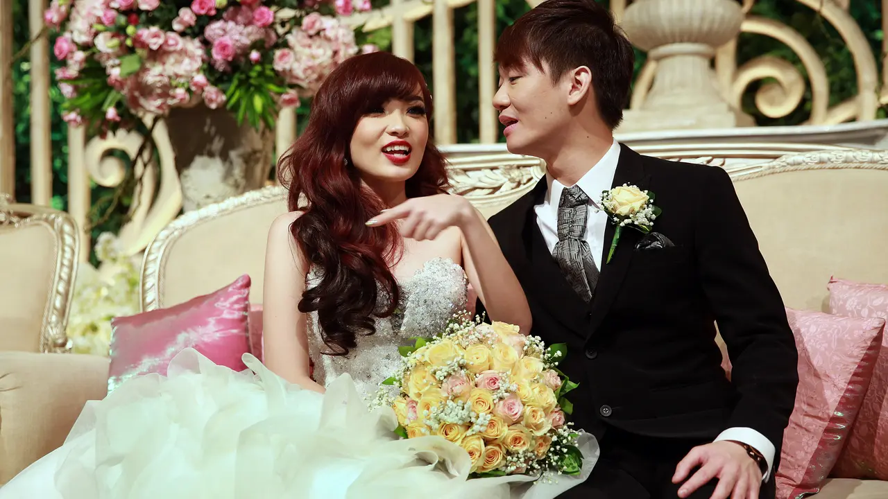 Angel Cherrybelle dan suami, Rudy