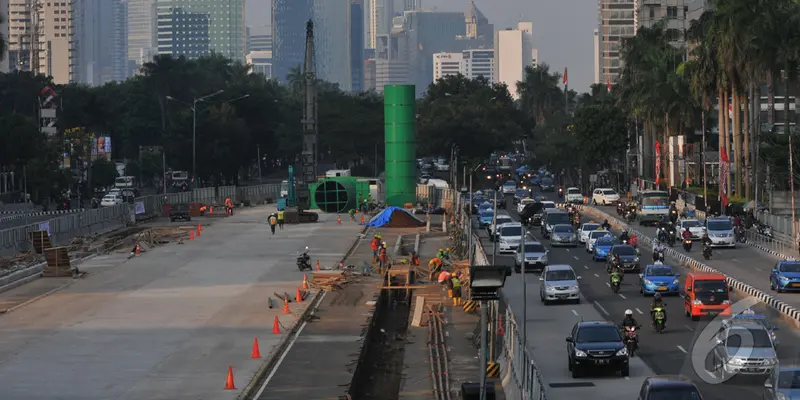  Walau Bikin Macet, Proyek MRT Terus Dikebut