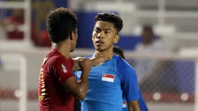 Timnas Indonesia U-22 Vs Singapura U-22