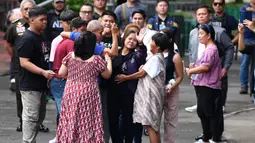 Hampir 15 tahun, Mary Jane Veloso menjalani masa tahanan Lembaga Pemasyarakatan Perempuan (LPP) Kelas IIB Wonosari, Yogyakarta. (TED ALJIBE/AFP)