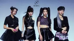 Grup K-Pop yang dikembangkan dari teknologi Artificial Intelligence atau AI ini bahkan memiliki posisi layaknya grup K-Pop pada umumnya. Girlgrup ini pun beranggotakan Siu, Zena, Tyna serta Marty. (Liputan6.com/IG/@mave_official_)