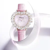 Chopard L'Heure du Diamant, koleksi berlian dari Chopard yang pembuatannya telah dikembangkan sejak tahun 1960an. Koleksi ini banyak menghadirkan batu mulia dalam desain yang komtemporer. Foto: Chopard.