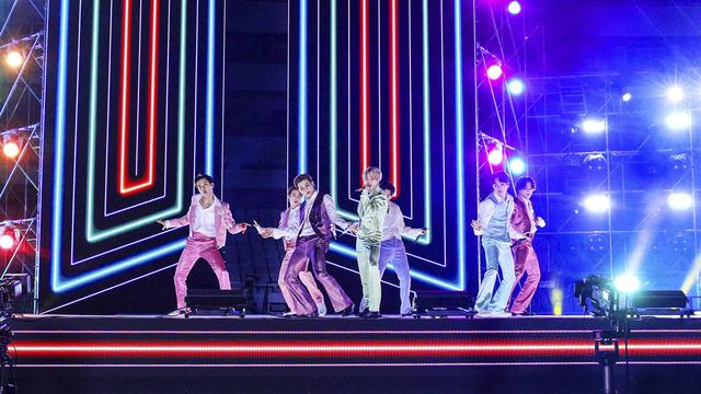 BTS dalam AMAs 2020. (Twitter/ bts_bighit)