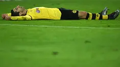 Henrikh Mkhitaryan meninggalkan Borussia Dortmund pada 2016 silam. Sempat menjajaki klub Liga Inggris, yaitu Manchester United dan Arsenal, Mkhitaryan tak mampu menemukan kesuksesan di sana. Saat ini, ia tengah berjuang mencari penampilan terbaiknya bersama AS Roma. (AFP/Patrik Stollarz)
