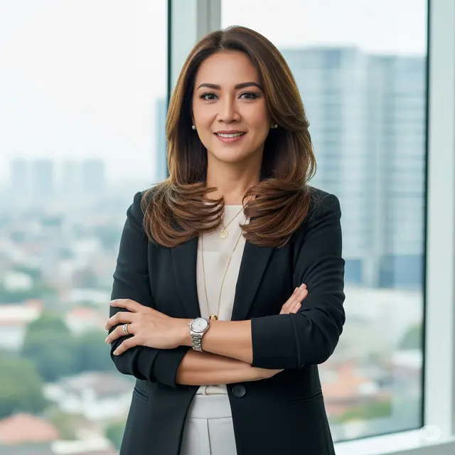Gaya Rambut untuk Wanita Karier Usia 30-an. Foto: Gemini