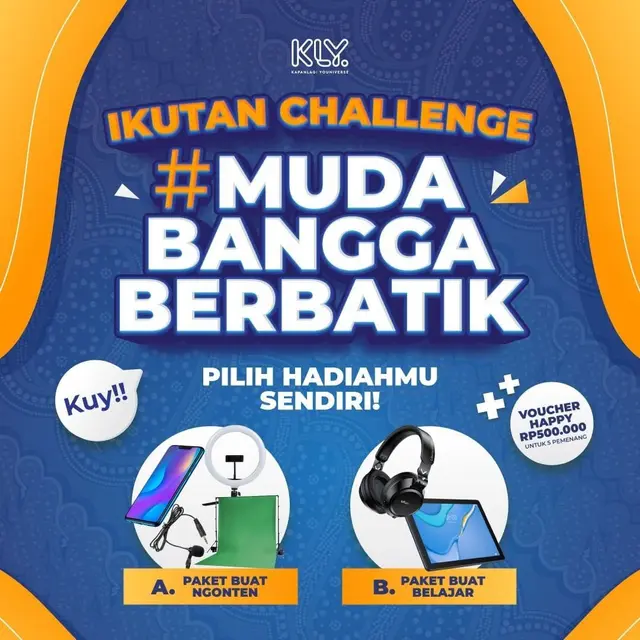 Menangkan Hadiah dari Seru-seruan Bikin Konten Pakai Batik