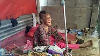 Mak Eneng saat ditemui di tempat tinggalnya di Koja, Jakarta Utara (Liputan6.com/ Ika Defianti)